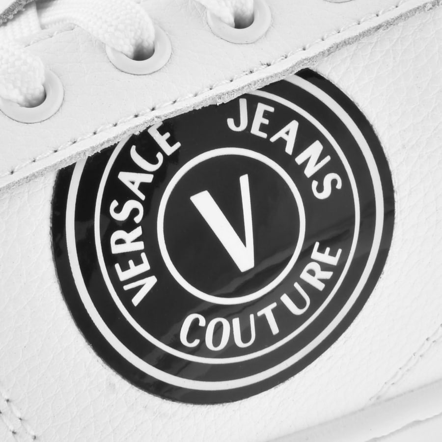 Versace Jeans Couture Court Trainers White Mainline Menswear United States
